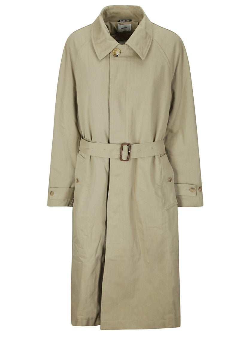 Haikure Long Trench Coat