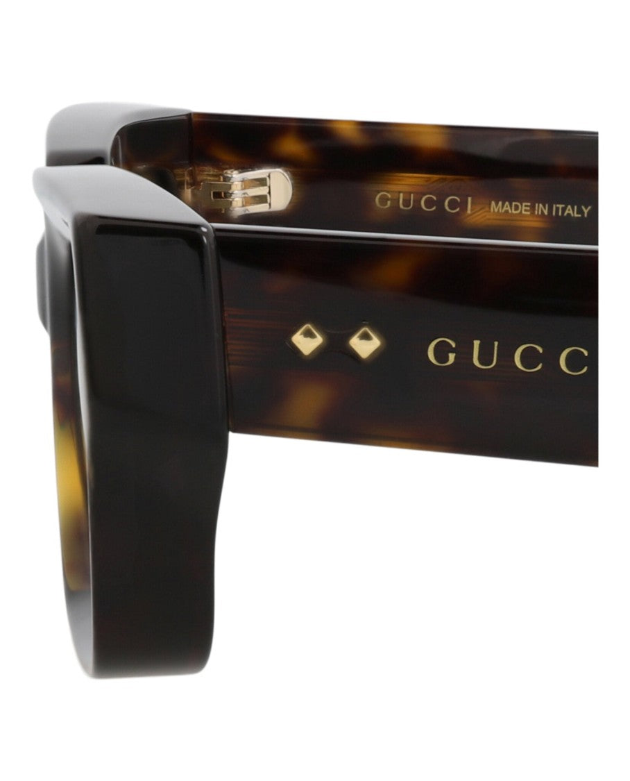 Gucci Square-Frame Recycled Acetate Sunglasses