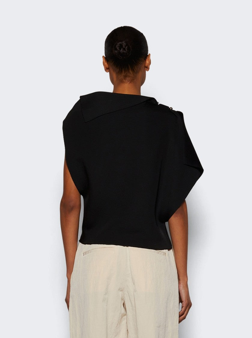 Jacquemus La Maille Trapeze Top Black
