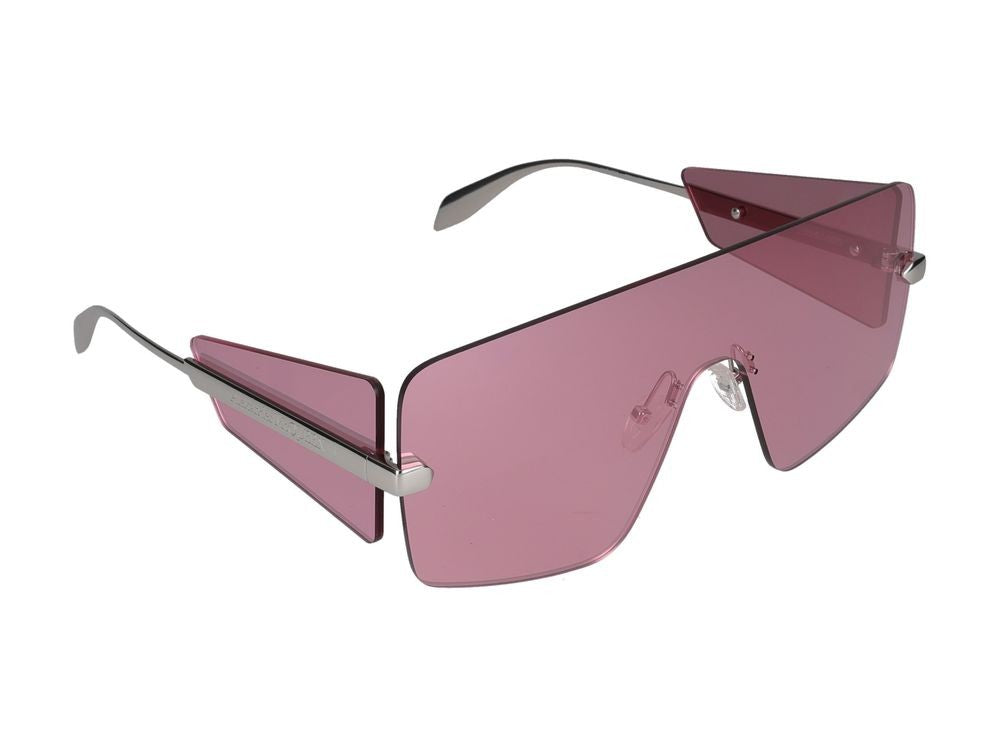 Alexander Mcqueen Sunglasses Am0460s 004 Silver Silver Pink 99/1/145