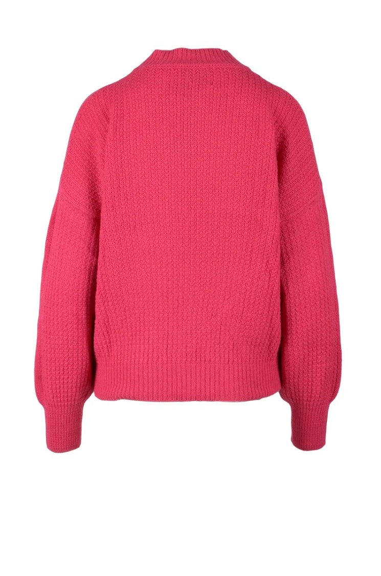 N.O.W. Andrea Rosati Cashmere Sweater - Fuchsia