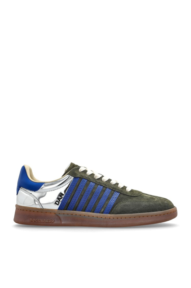 Dsquared2 Boxer Sneakers With Suede