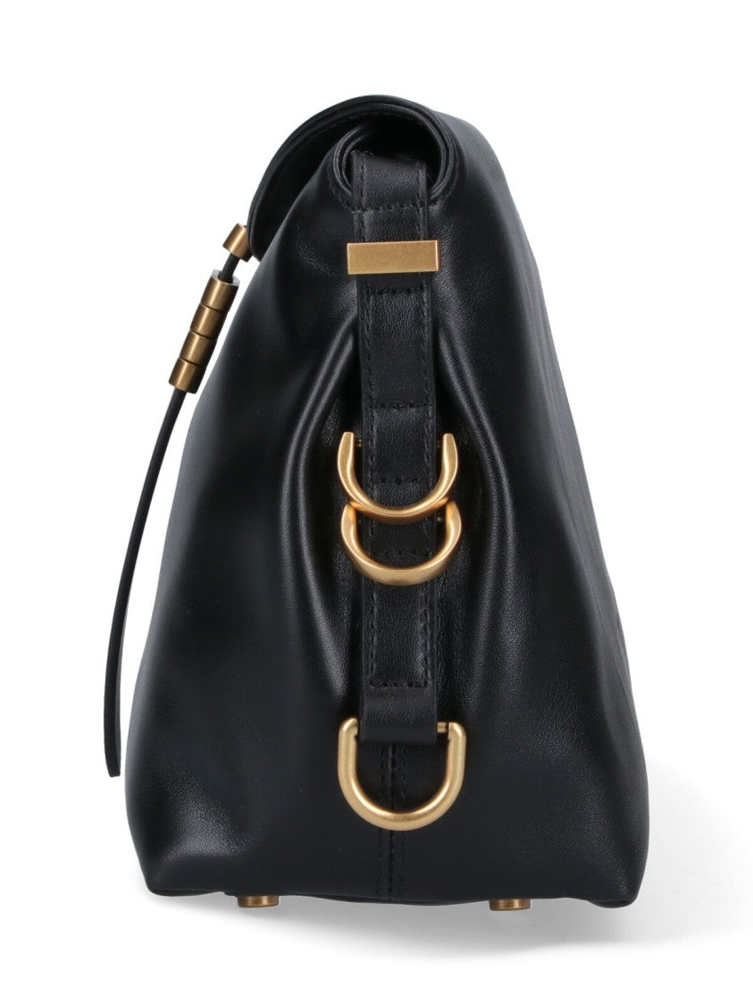 Pinko Structured Black Minimalist Bag With Clean Lines