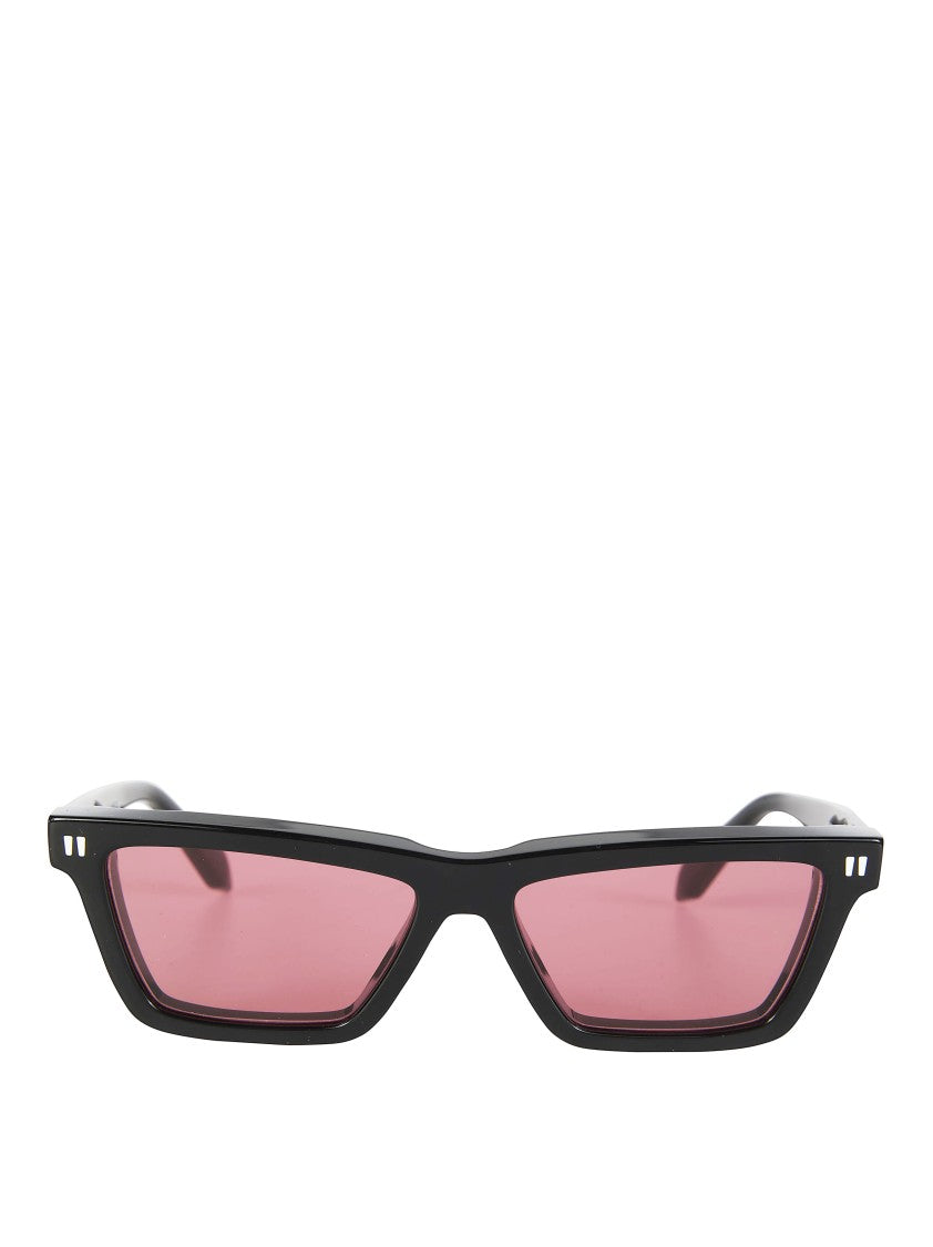 Off-White Black Cambridge Acrylic Angular Sunglasses