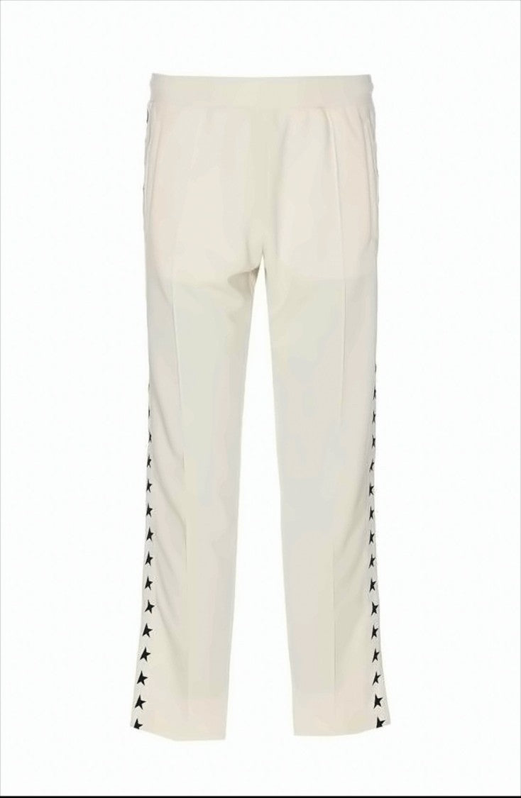Golden Goose Relaxed Fit Jogger Pants With Distinctive Star Pattern