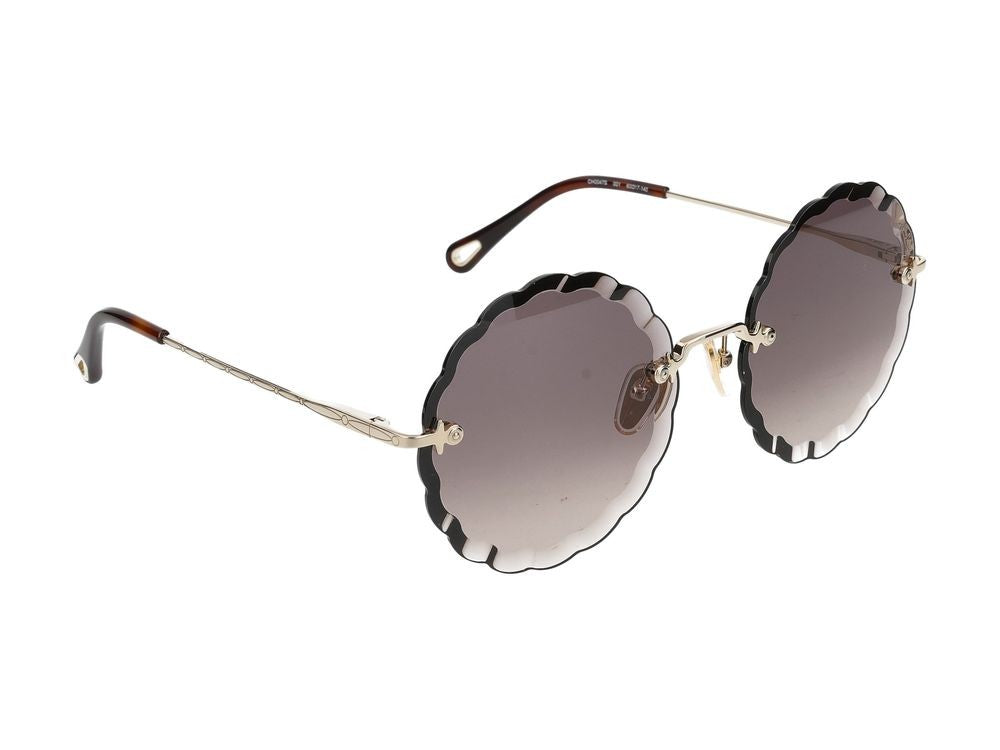 Chloé Sunglasses Ch0047s 001 Gold Gold Brown 60/17/140