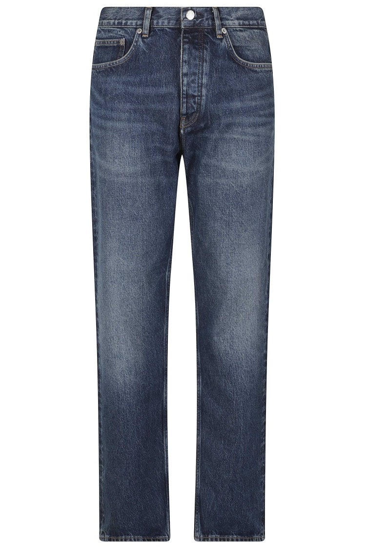 Sunflower Blue Standard Straight-Leg Cotton Jeans