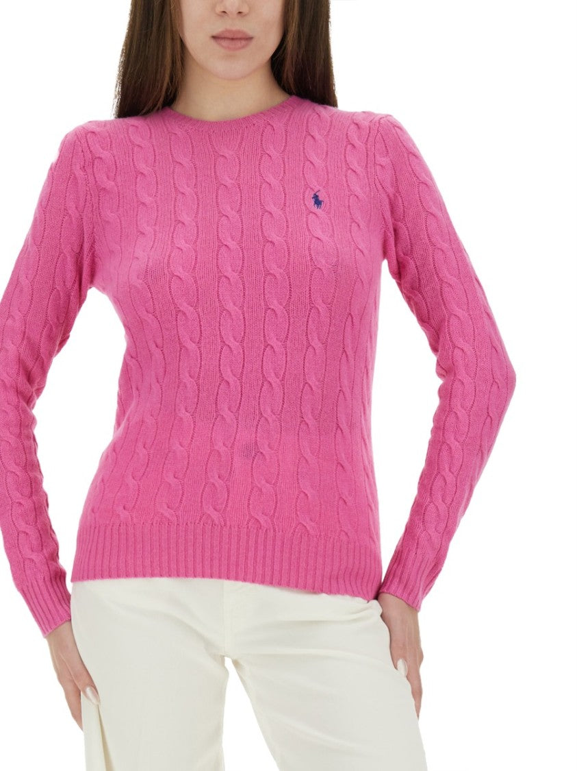 Polo Ralph Lauren Cable-Knit Sweater With Textured Pattern