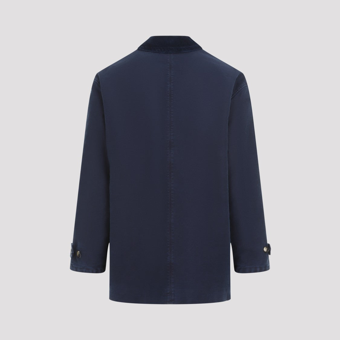 Marni Light Navy-Blue Cotton Coat