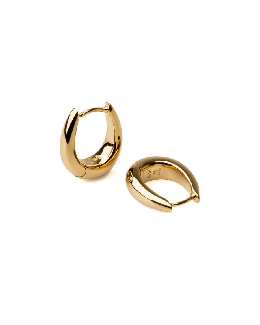 Tom Wood Liz Hoops Gold