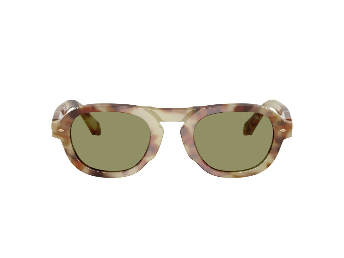 Giorgio Armani Tortoiseshell 0Ar8244 Acetate Geometric Sunglasses