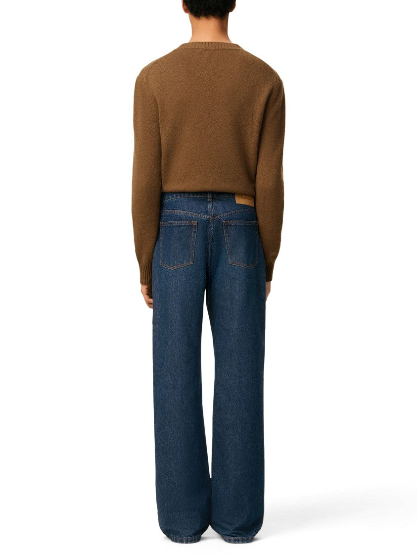 Ami Large Fit Denim Jeans