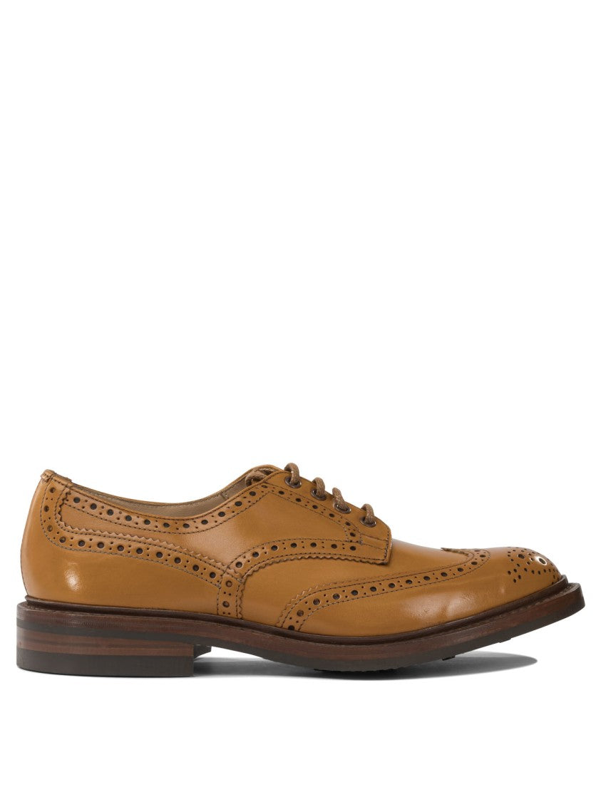 Tricker's Brown Brogue Derby Shoe