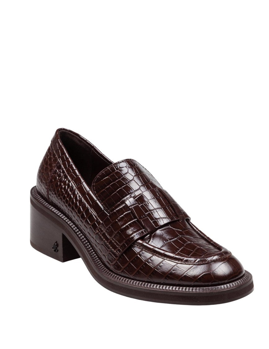 Jimmy Choo Tylor Loafer In Crocodile Print Leather