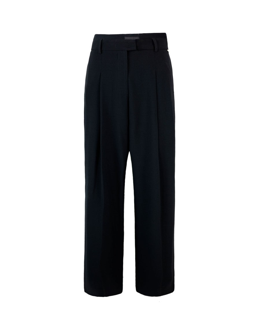 Liu Jo Wide-Leg Trousers – Black