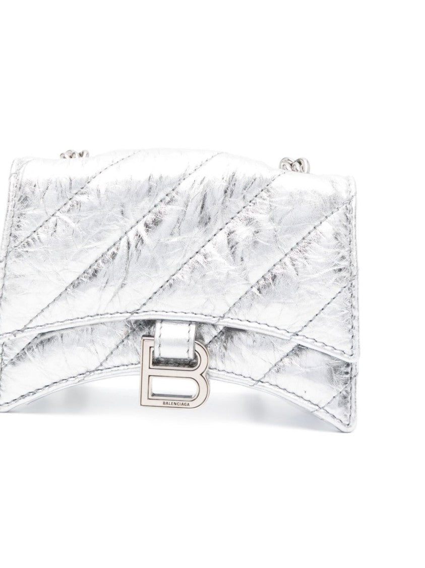 Balenciaga Sleek Silver Handbag