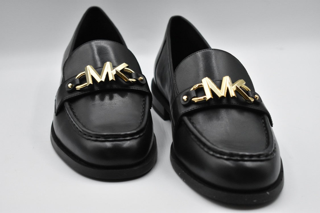 Michael Kors Laced Flat Shoes With Gold Accent