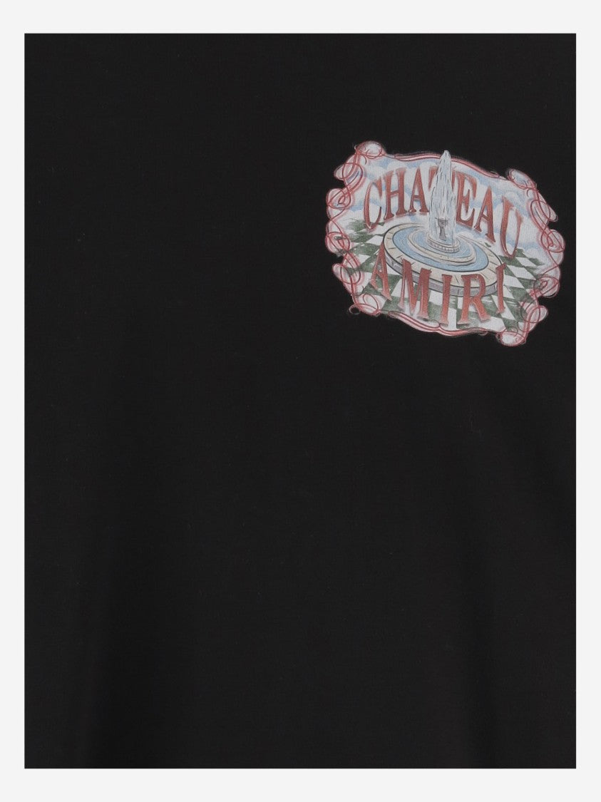 Amiri Scenic Print Cotton T-Shirt