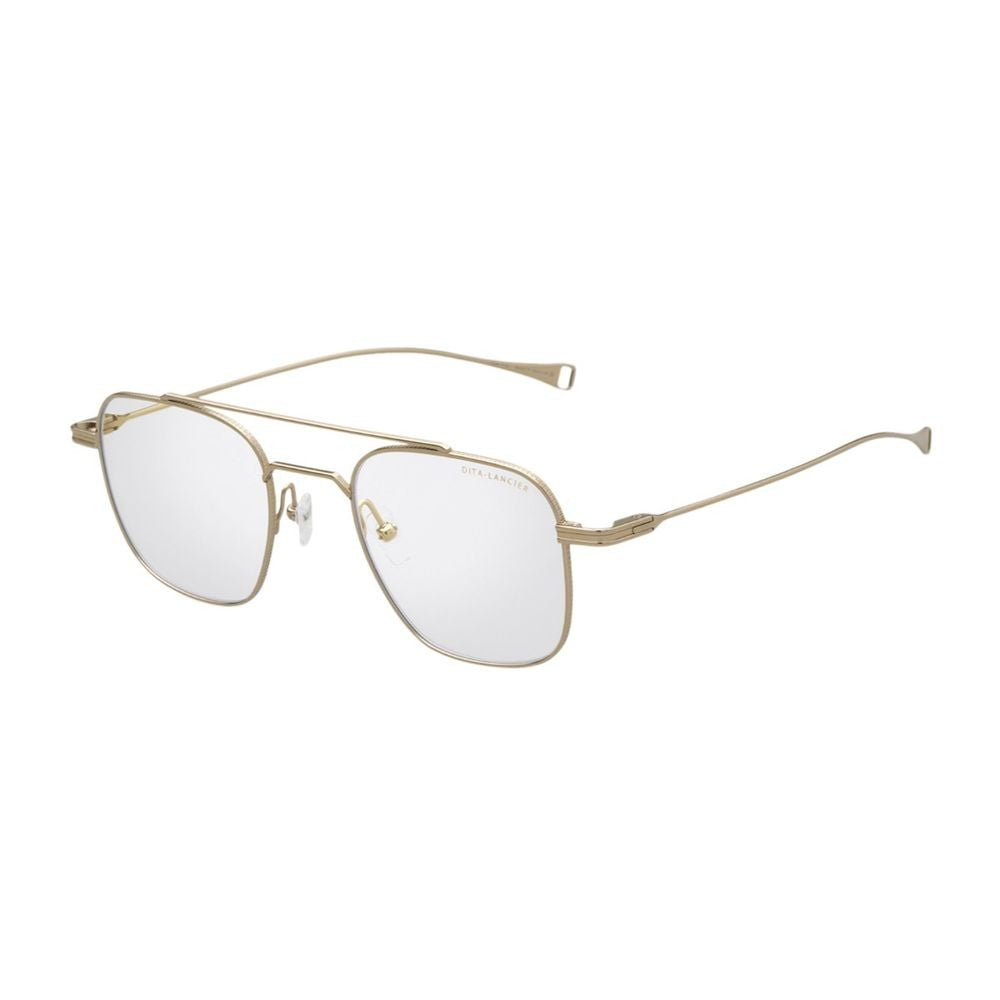 Dita Lancier Lsa 118 Gold Titanium Square Sunglasses
