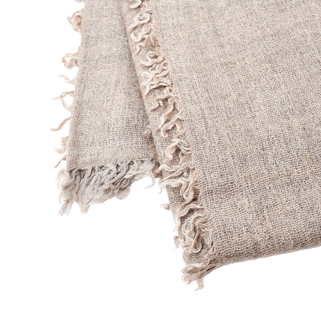 Faliero Sarti New Cristiana Fringed Silk-Blend Scarf