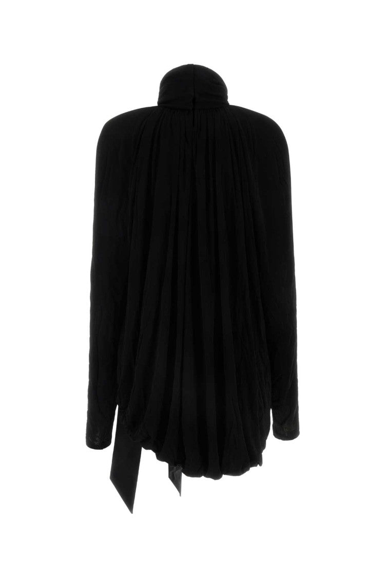 Saint Laurent Black Viscose Blouse