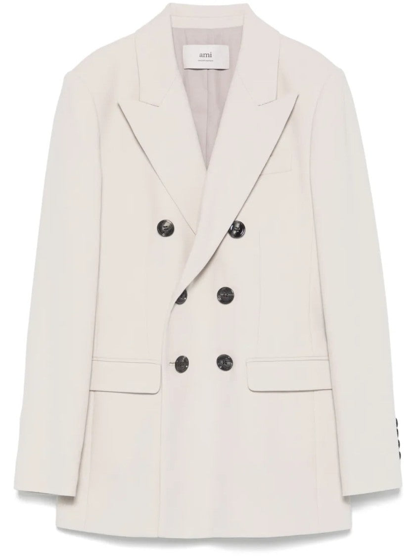 Ami Tailored Double-Breasted Blazer