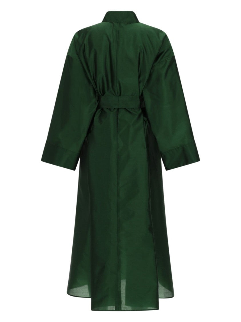 Max Mara Knee-Length Shirt Dress With Classic Collar And Three-Quarter Sleeves