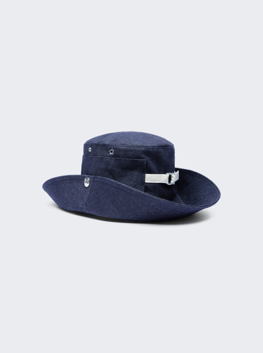 Jacquemus Le Bob De-Nimes Bucket Hat Navy