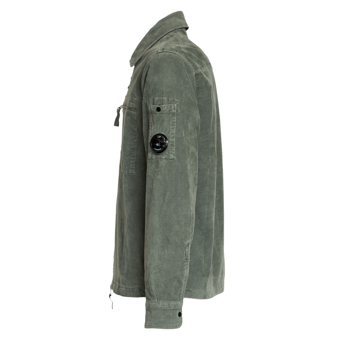 C.P. Company Corduroy Lens Zipped Overshirt