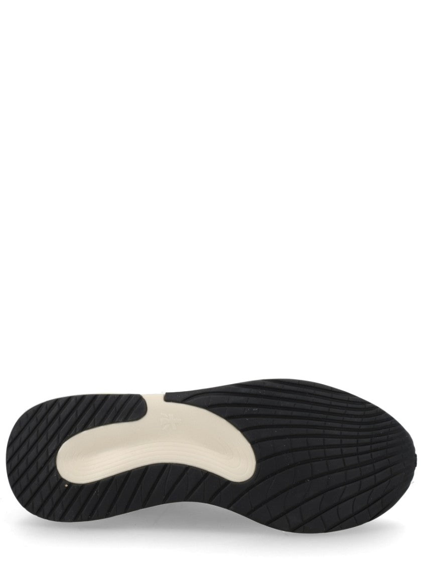Premiata Beige Moerun Suede Mesh Sneakers