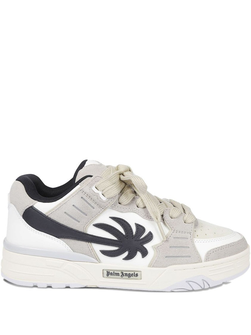 Palm Angels Low-Top Sneakers With Suede Panels