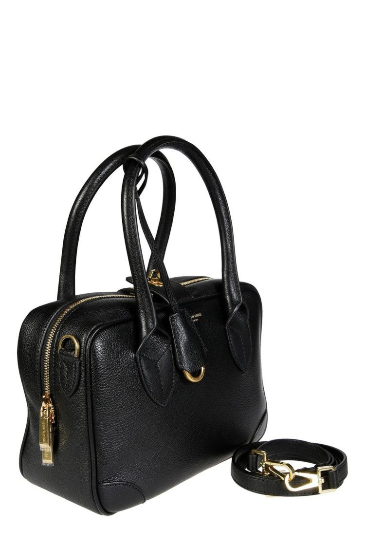 Golden Goose Minimalist Beige Handbag With Structured Design