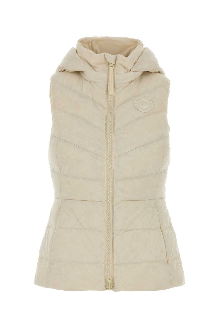 Canada Goose Ivory Stretch Nylon Clair Vest