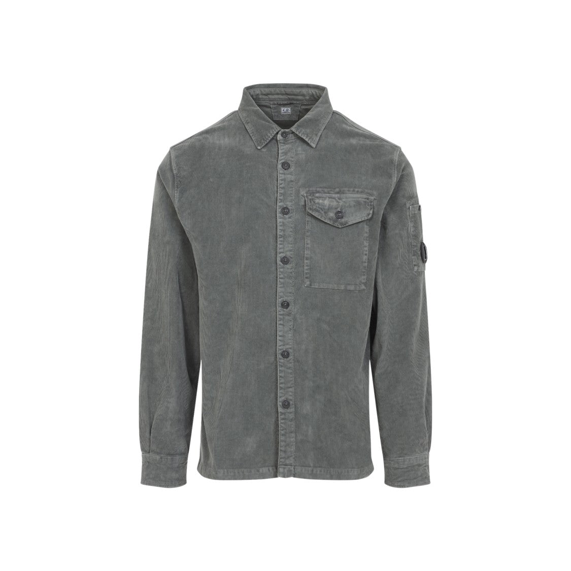 C.P. Company Lightweight Button-Up Shirt With Textured Finish