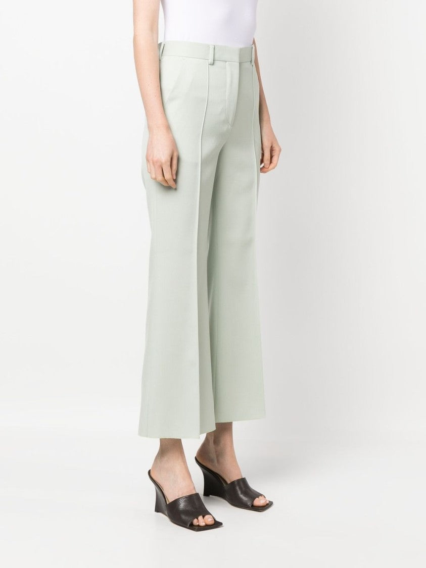 Lanvin Cropped Flared Trousers