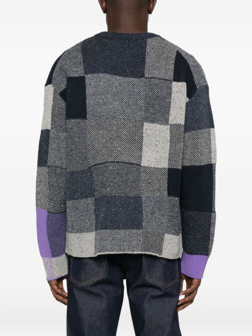 Paul Smith Patchwork Knit Sweater