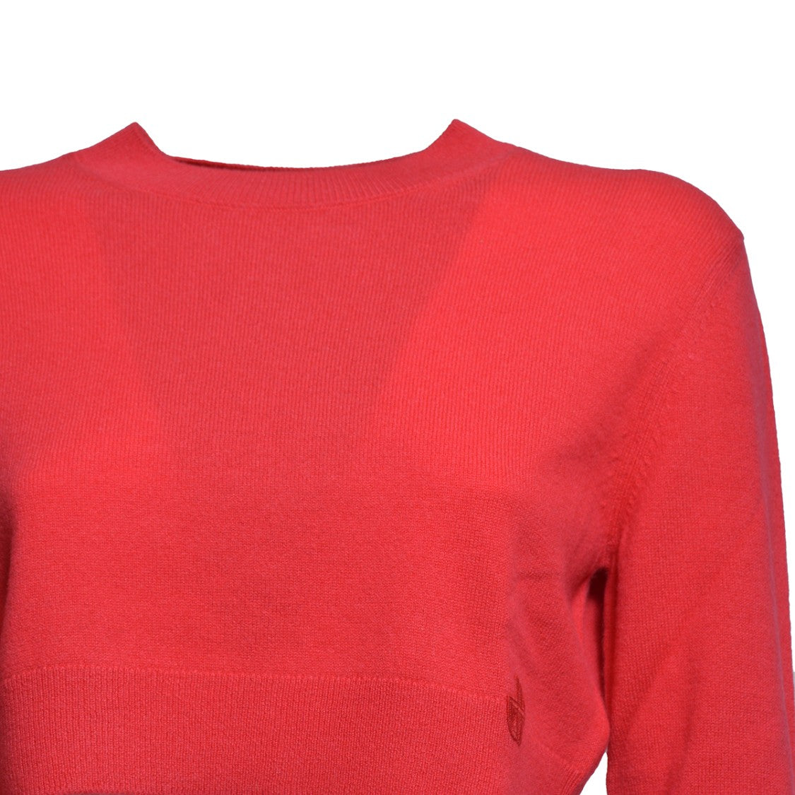 Patou Wool Cashmere Cropped Sweater - Fuchsia