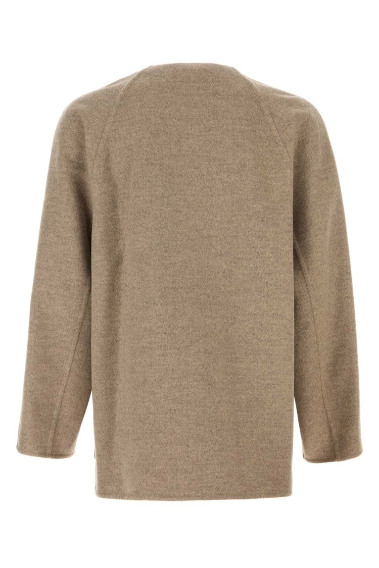 Bottega Veneta Dove Wool Blend Cardigan