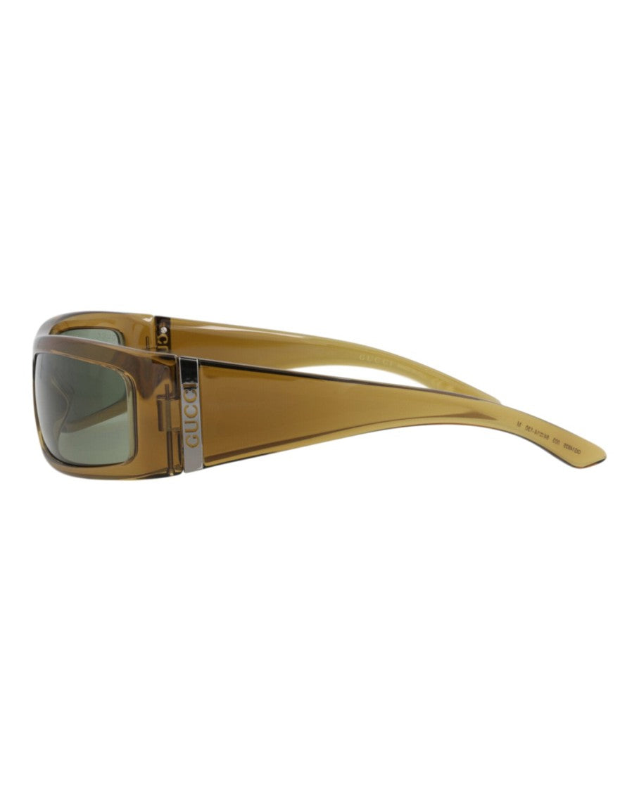 Gucci Shield-Frame Injection Sunglasses