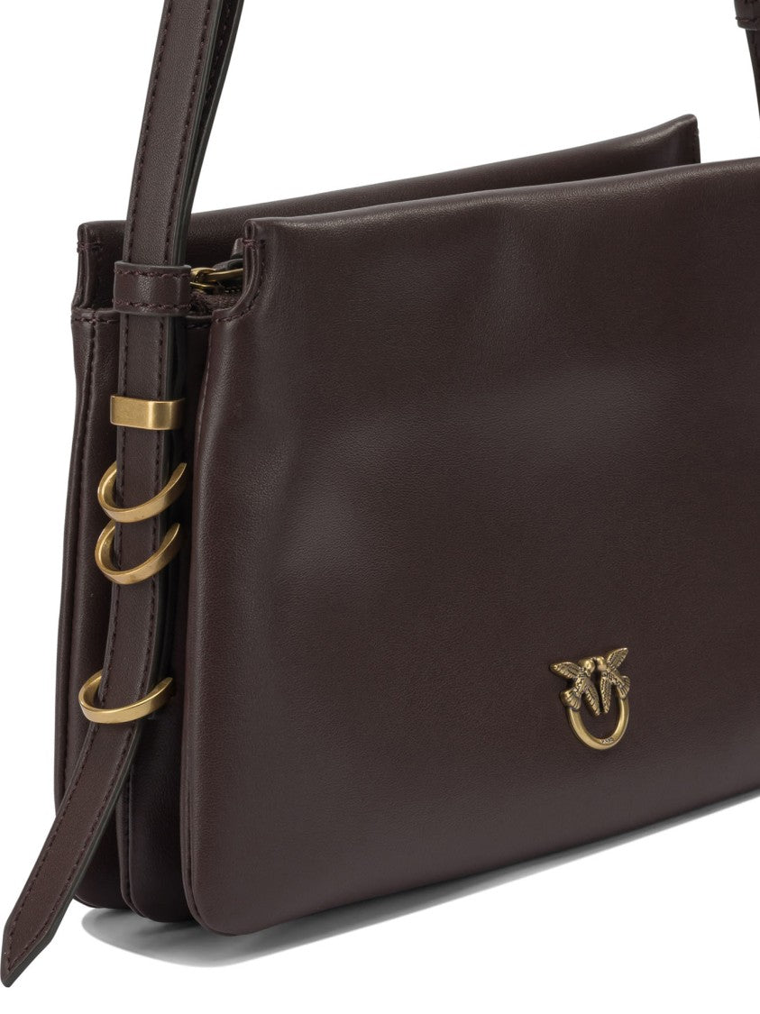 Pinko Leather Crossbody Bag