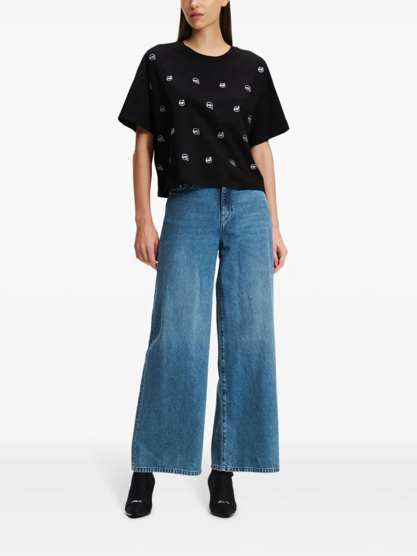 Karl Lagerfeld Tailored Jeans With Straight Leg Cut