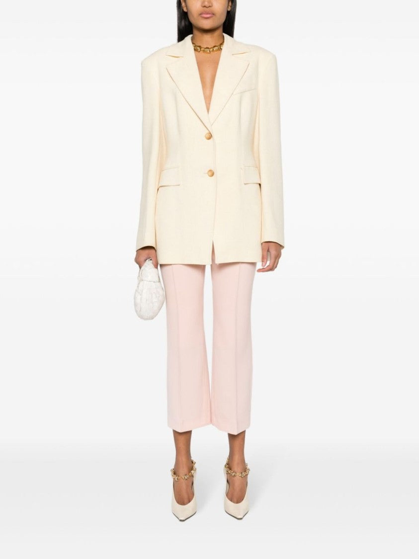 Lanvin Textured Salmon Pink Trousers