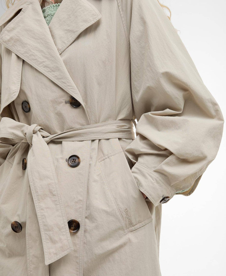 Barbour Layla Trench Showerproof Jacket