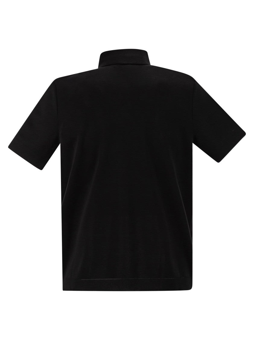 Herno Cotton Jersey Polo Shirt