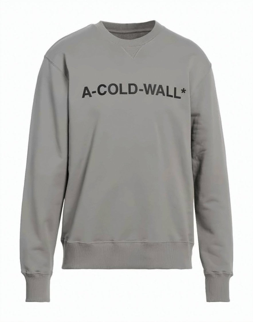 A-Cold-Wall* Long-Sleeve Crewneck Sweatshirt With Graphic Detail