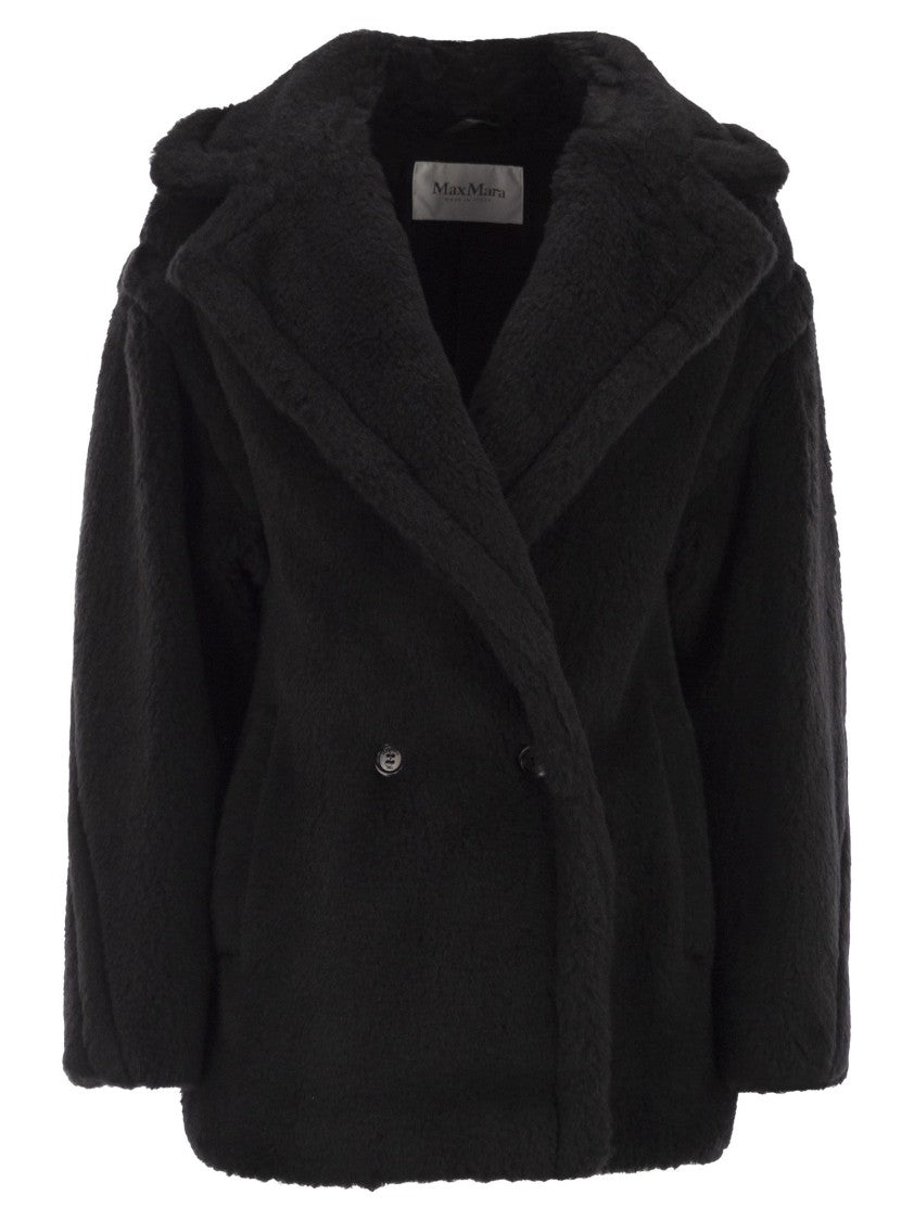 Max Mara Olga - Teddy Bear Icon Coat Short In Alpaca And Wool