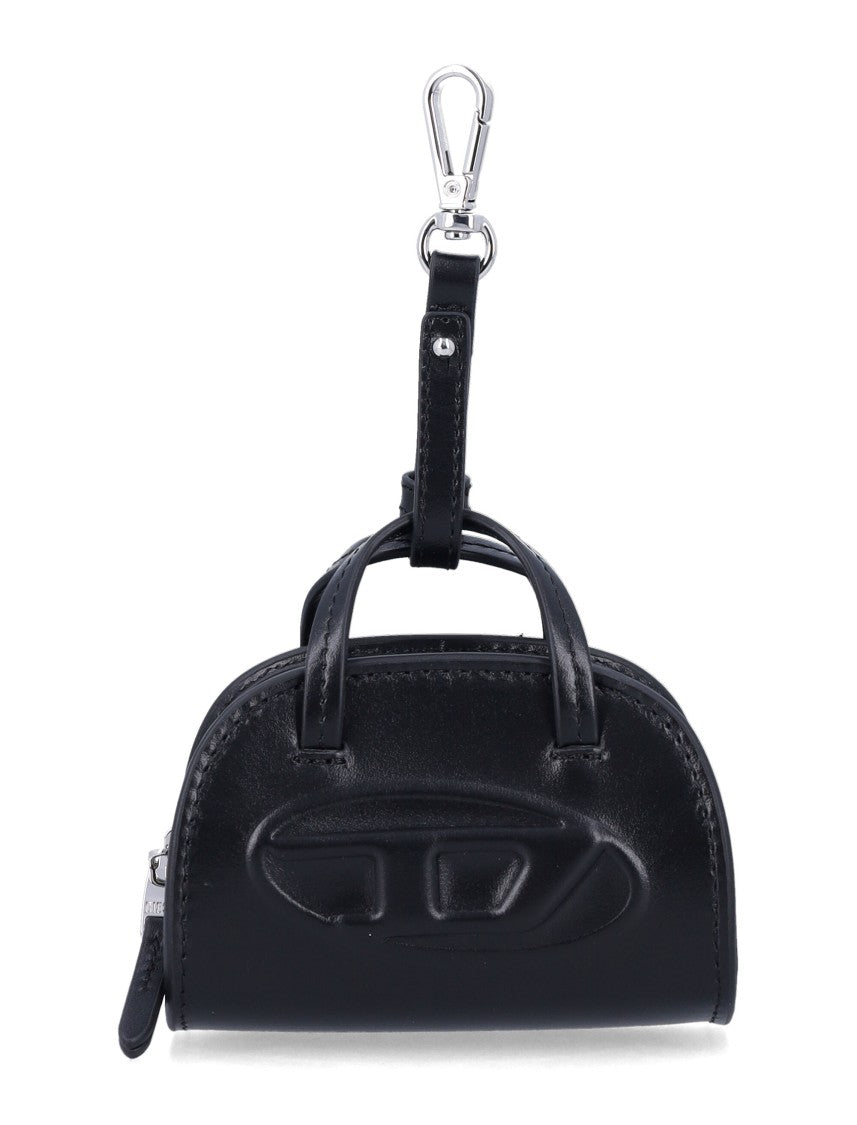 Diesel Smooth Leather Oval D Coin Purse