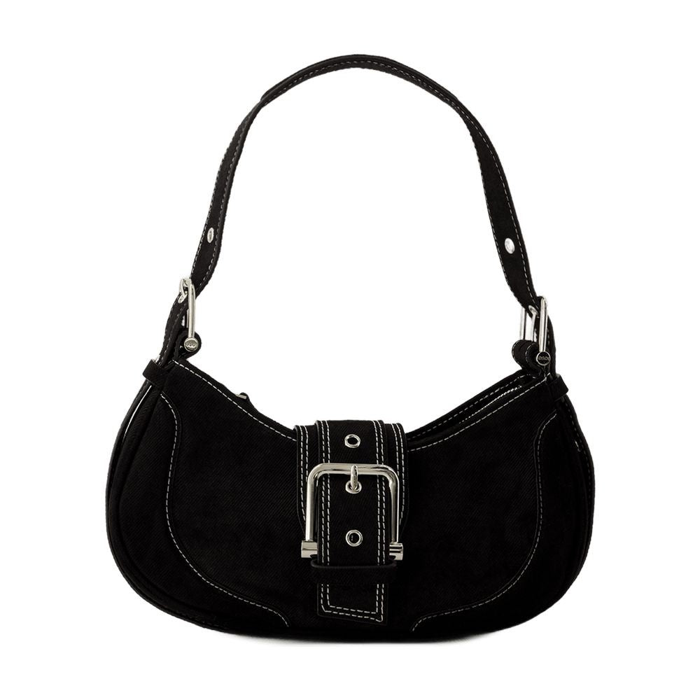 Osoi Hobo Brocle Bag - Leather - Black