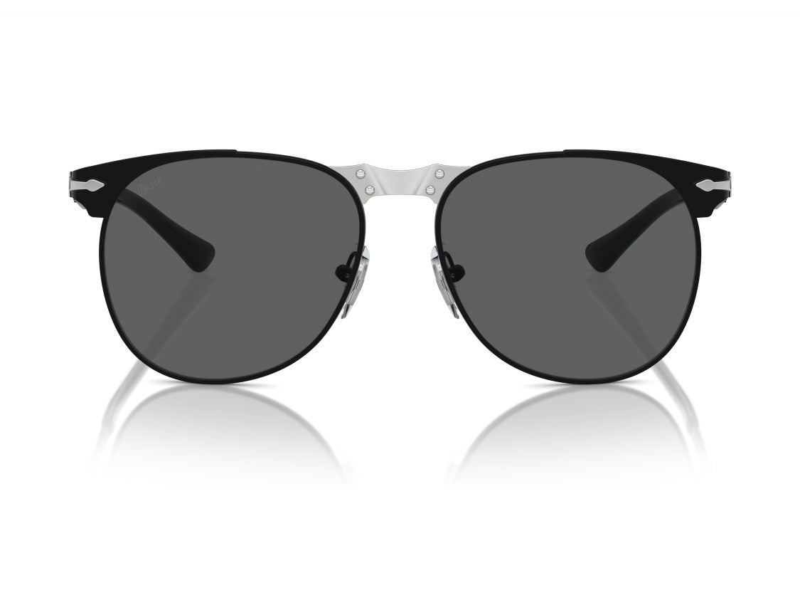 Persol 0Po1016s Silver Aviator Sunglasses