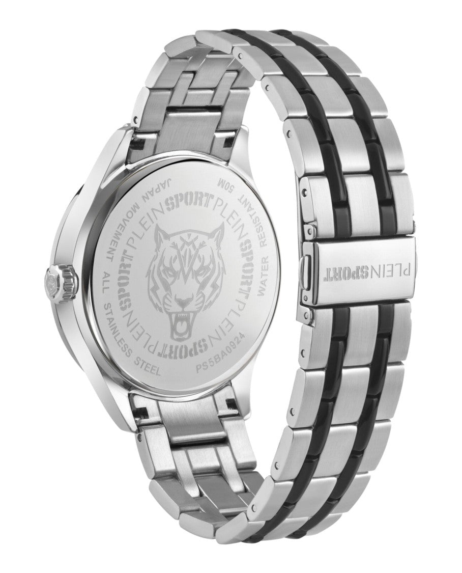 Plein Sport Lineman Bracelet Watch With Two-Tone Case